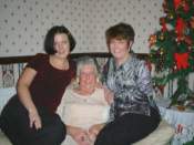 Martine, Gwenfa and Dawn Christmas 98