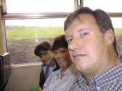 Train ride to Cardiff, Going SHOPPING!!!! Sept 99